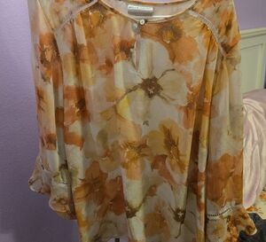 Floral Chiffon Blouse
